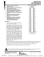 SN74ALVCH16721DGG datasheet pdf Texas Instruments
