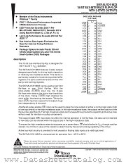 SN74ALVCH16823DGG datasheet pdf Texas Instruments