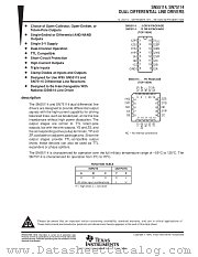 SN55114FK datasheet pdf Texas Instruments