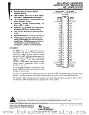 SN54ABT16470 datasheet pdf Texas Instruments