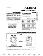 IH5048D datasheet pdf MAXIM - Dallas Semiconductor