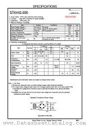 STK442-090 datasheet pdf SANYO
