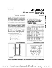 MX7534JN datasheet pdf MAXIM - Dallas Semiconductor