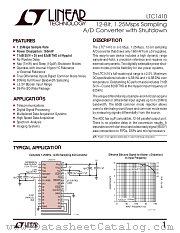 LTC1410CSW datasheet pdf Linear Technology
