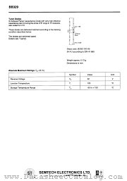 BB329 datasheet pdf Semtech