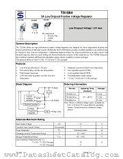 TS1084 datasheet pdf Taiwan Semiconductor