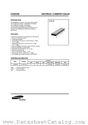 KS58555 datasheet pdf Samsung Electronic