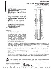 SN74ALVCH162260DGG datasheet pdf Texas Instruments