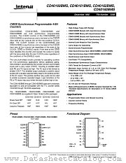 CD40163BMS datasheet pdf Intersil