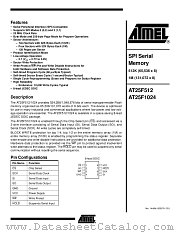 AT25F512N-10SI-2.7 datasheet pdf Atmel