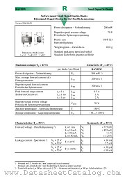 BAV99W datasheet pdf Diotec Elektronische