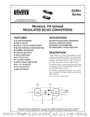 DCR010503 datasheet pdf Burr Brown