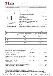 FE3A datasheet pdf Diotec Elektronische