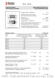 ER1J datasheet pdf Diotec Elektronische
