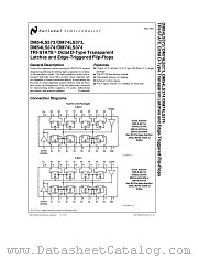 DM54LS373W datasheet pdf National Semiconductor