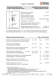 P4KE9.1 datasheet pdf Diotec Elektronische