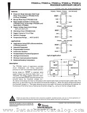 TPS3825-30DBVR datasheet pdf Texas Instruments