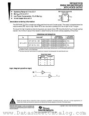 SN74AHC1G125DCK datasheet pdf Texas Instruments