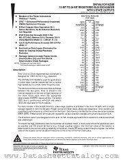 SN74ALVCH162268DGG datasheet pdf Texas Instruments