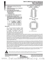 74LS173 datasheet pdf Texas Instruments
