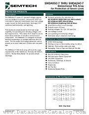 SMDA24C-7TE datasheet pdf Semtech