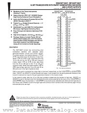 SN74ABT16657DGG datasheet pdf Texas Instruments