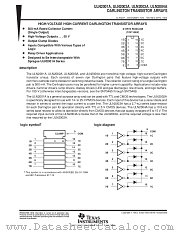 ULN2001 datasheet pdf Texas Instruments