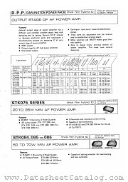 STK0080 datasheet pdf SANYO