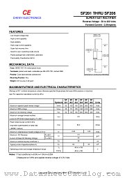 SF206 datasheet pdf Shanghai Sunrise Electronics