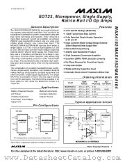 MAX4162-MAX4164 datasheet pdf MAXIM - Dallas Semiconductor
