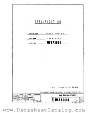 2SK903-MR datasheet pdf Fuji Electric