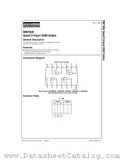 7408 datasheet pdf Fairchild Semiconductor