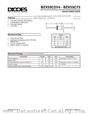 BZX55C75 datasheet pdf Diodes