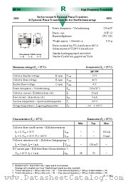 BF599 datasheet pdf Diotec Elektronische