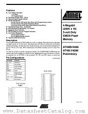 AT49BV4096-15TI datasheet pdf Atmel