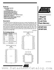 AT49F1024-90VC datasheet pdf Atmel