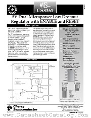 CS8361YDW20 datasheet pdf Cherry Semiconductor