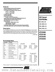AT25080-10PC-1.8 datasheet pdf Atmel