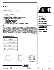 AT25HP256W-10SI-2.7 datasheet pdf Atmel