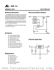 AME8805DEFTZ datasheet pdf Analog Microelectronics