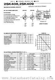 2SK408 datasheet pdf Hitachi Semiconductor