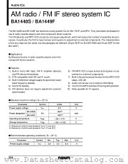 BA1448S datasheet pdf ROHM