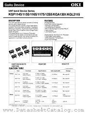 KGF1155 datasheet pdf OKI electronic eomponets