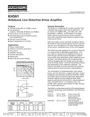 KH561AI datasheet pdf Fairchild Semiconductor