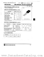 KSD794 datasheet pdf Samsung Electronic
