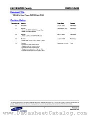K6X1008C2D-PB55 datasheet pdf Samsung Electronic