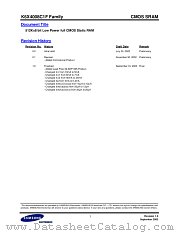 K6X4008C1F-GB70 datasheet pdf Samsung Electronic