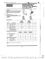 IRF731 datasheet pdf Fairchild Semiconductor