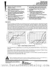 SN74AVC16244DGG datasheet pdf Texas Instruments