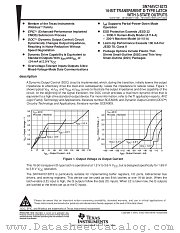 SN74AVC16373DGV datasheet pdf Texas Instruments